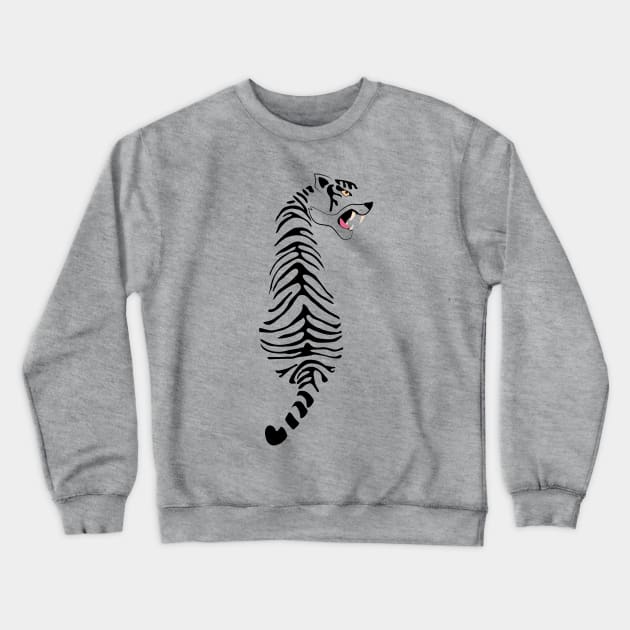 Tiger Crewneck Sweatshirt by grafart